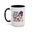 Humor Mug - I'm Made Out of Glitter Wine and Anxiety