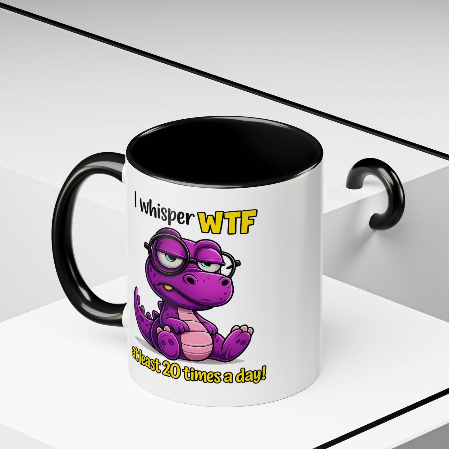 Humor Mug - I Whisper WTF