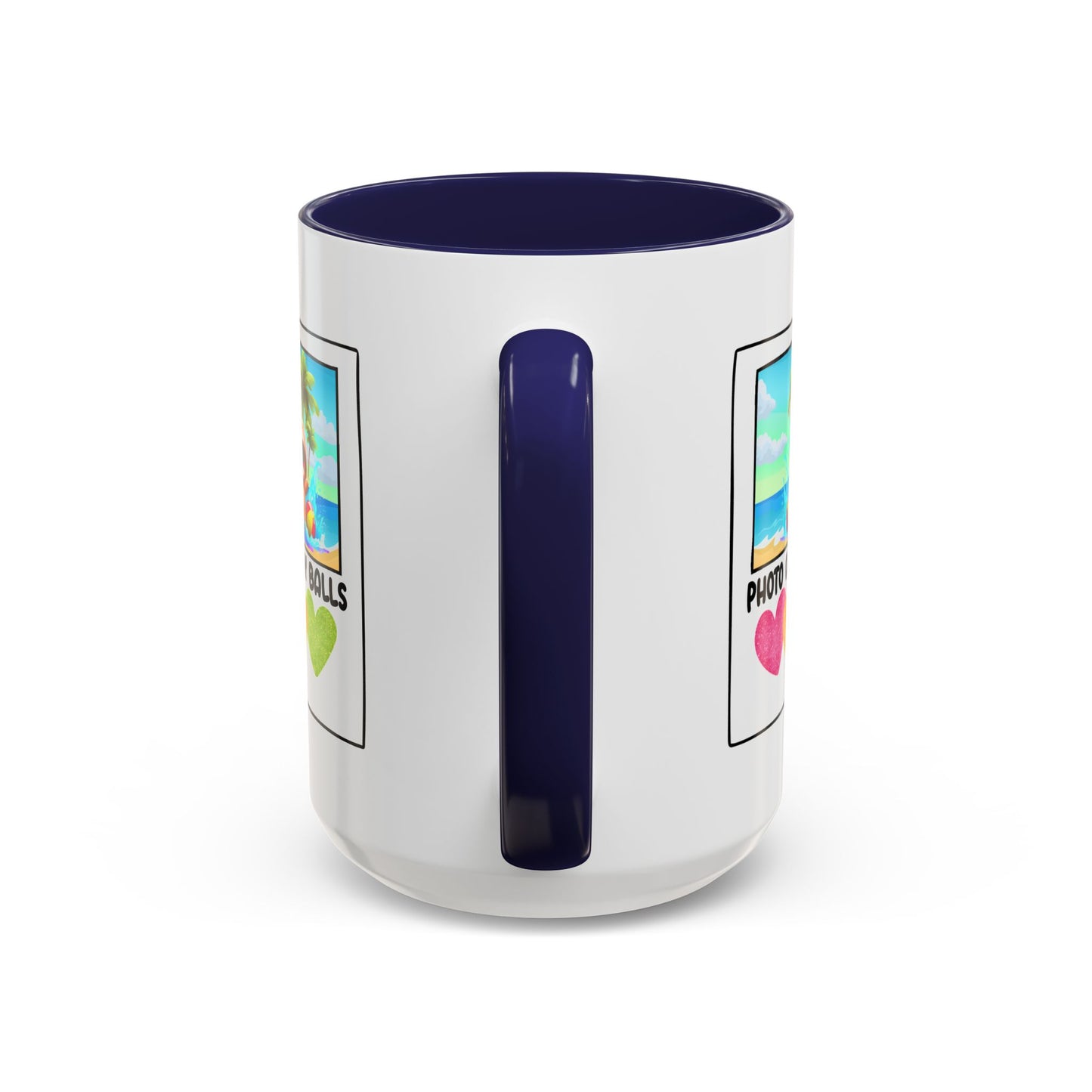 Adult Mug - Photo of My Balls