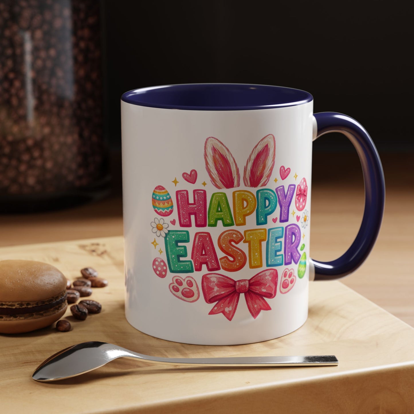 Easter Mug - Bunny Bow