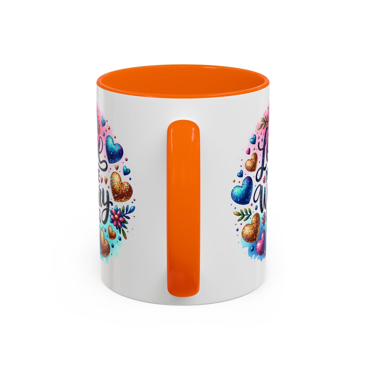 Wellness Mug - Love More Worry Less Circle