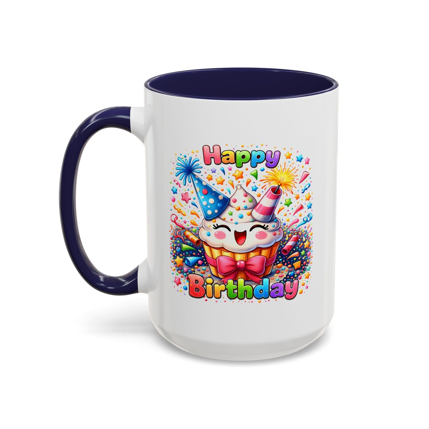 Birthday Mug - Happy Cupcake