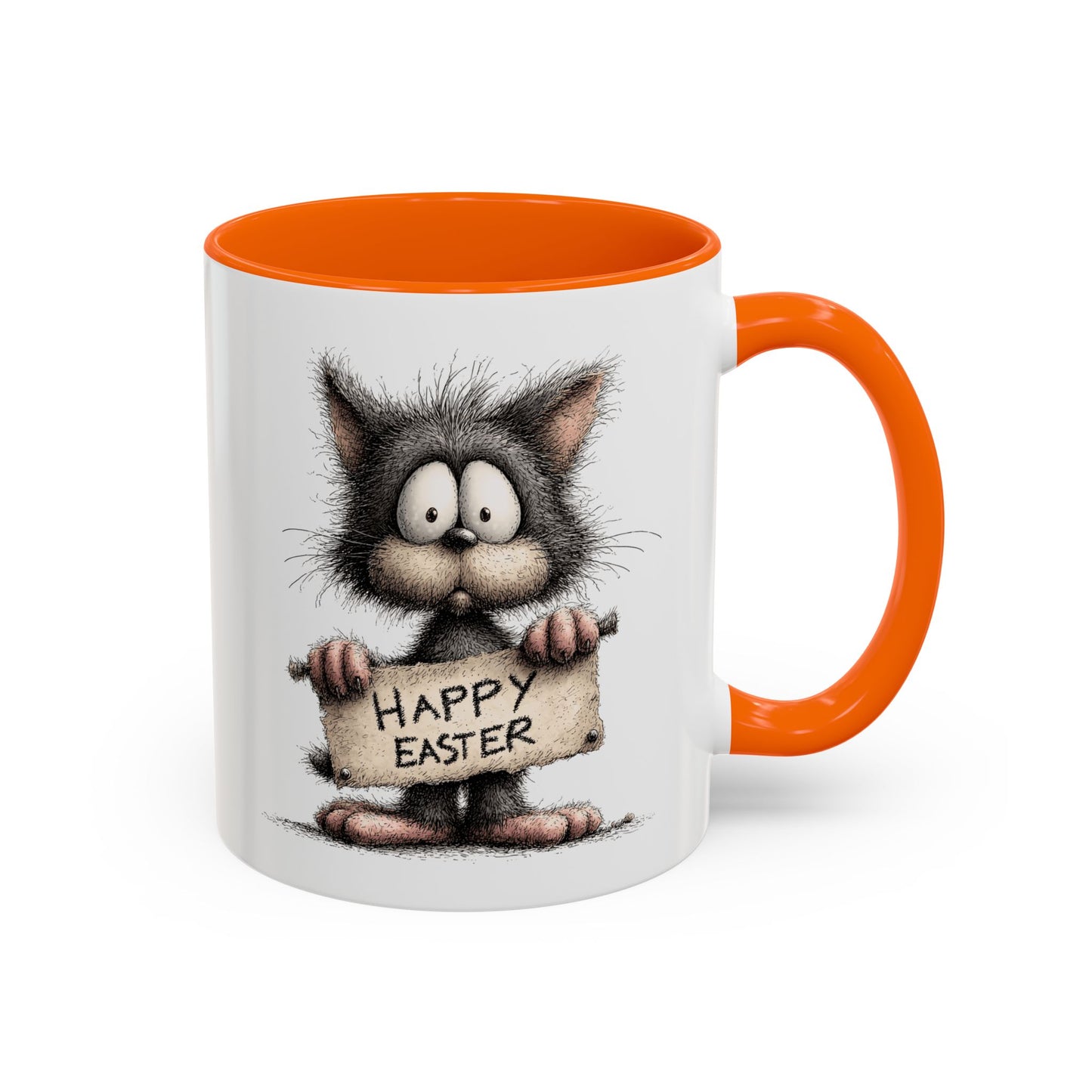 Easter Mug - Happy Easter Cat