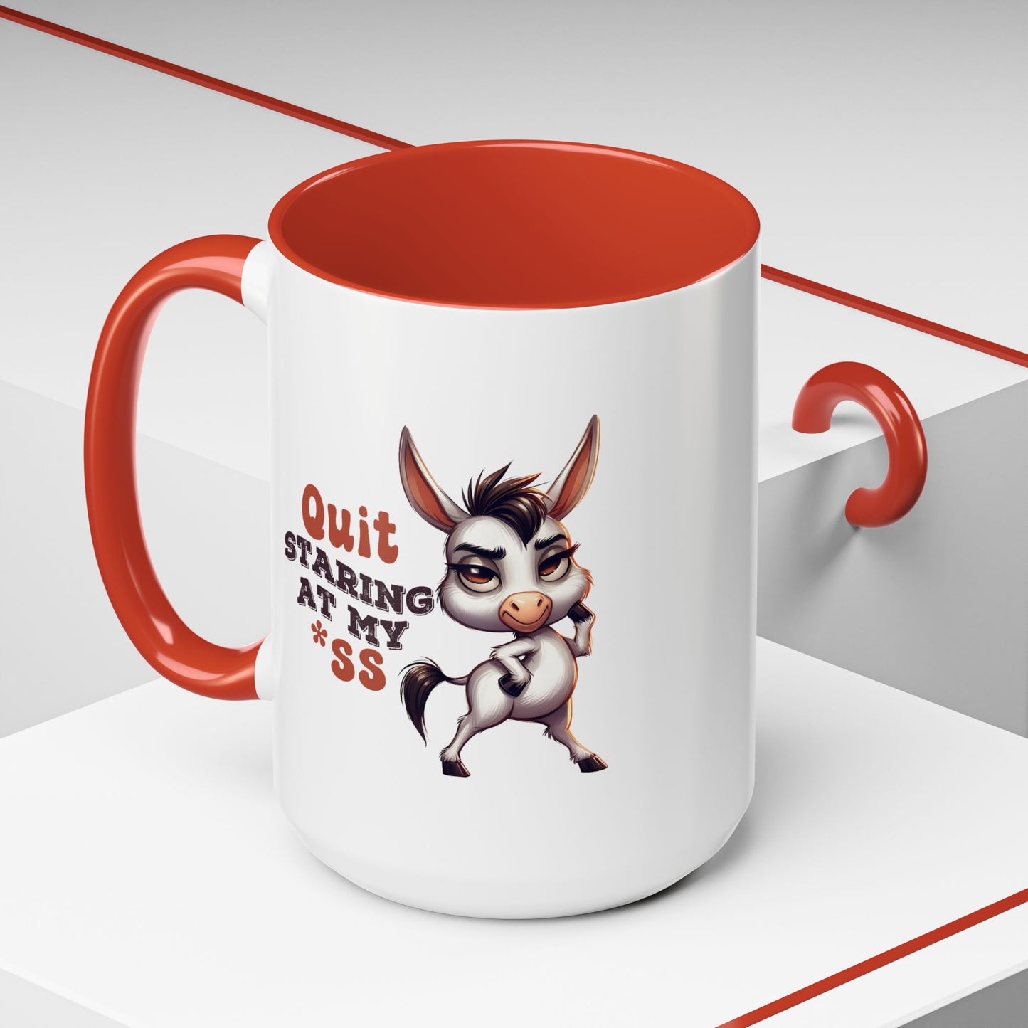 Adult Mug - Quit Staring at My Ass