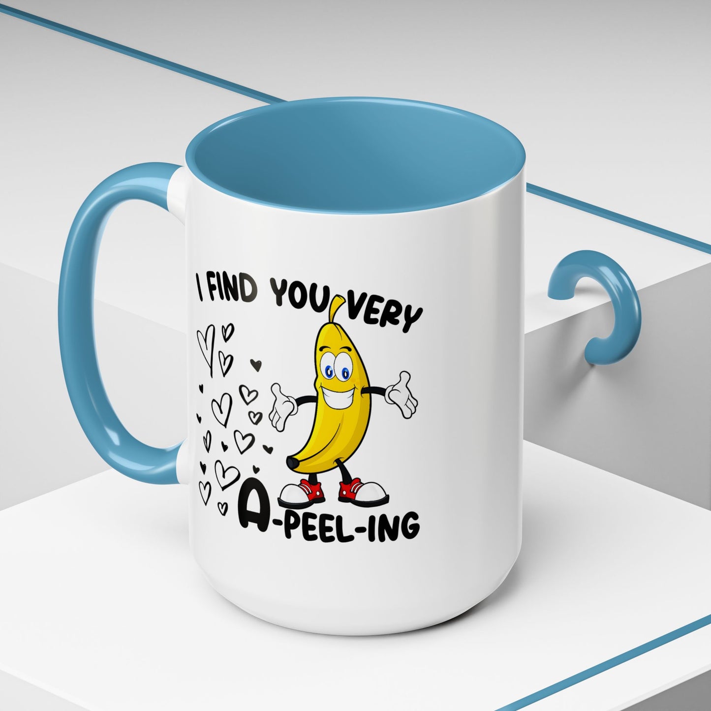 Adult Mug - I Find You Very A-Peel-Ing