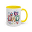 Father's Day Mug - Dad Hearts