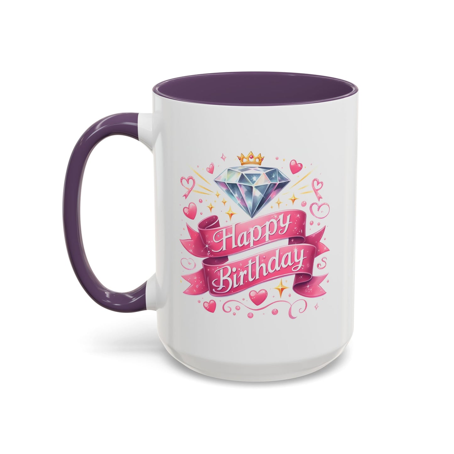 Birthday Mug - Diamond Crown