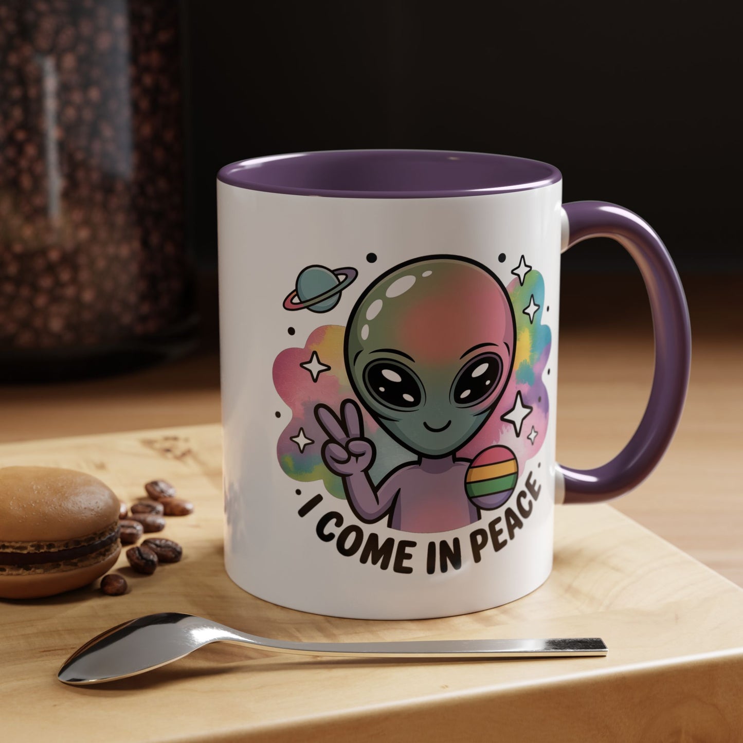 Alien Mug - I Come In Peace