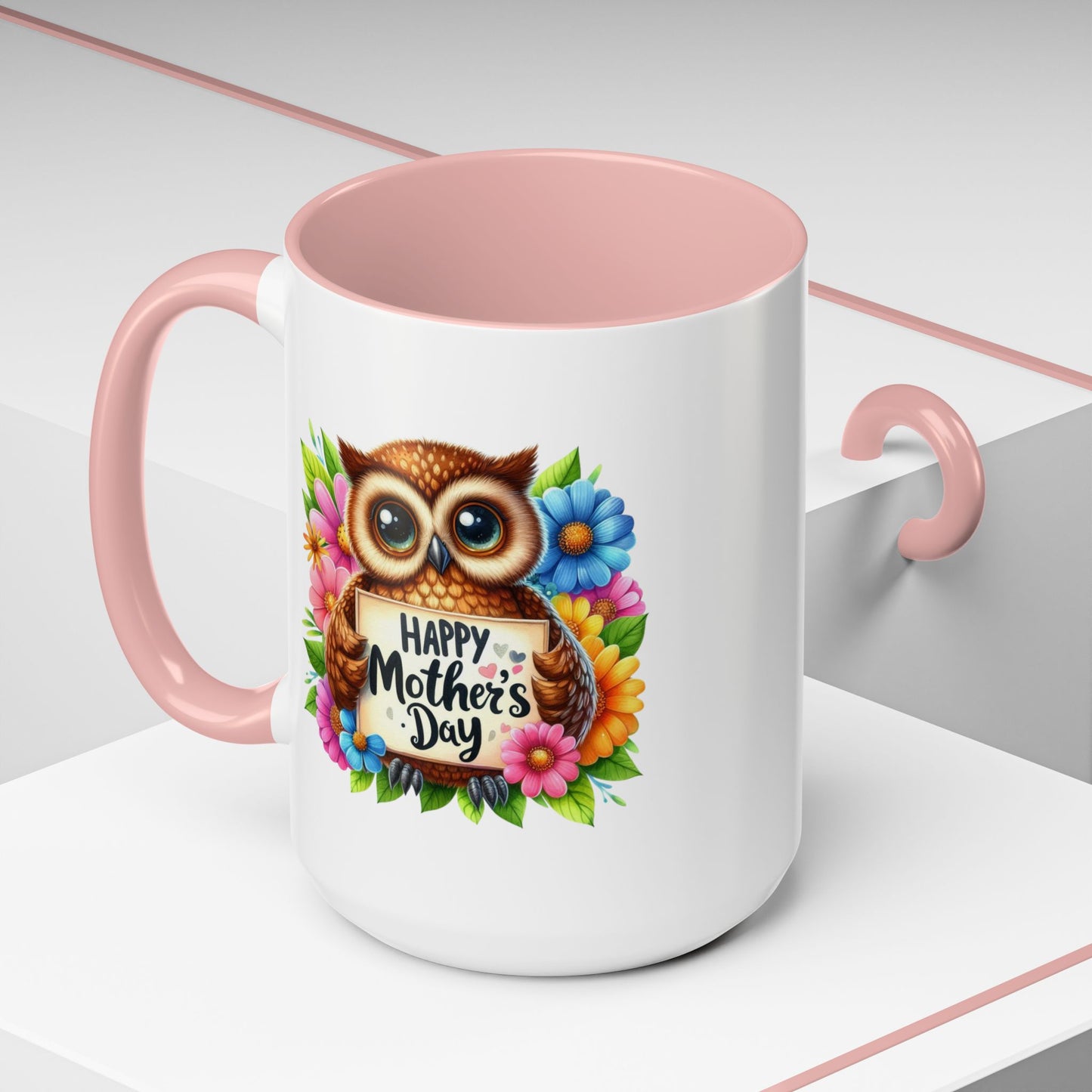 Mother's Day Mug - Happy Mother's Day Owl