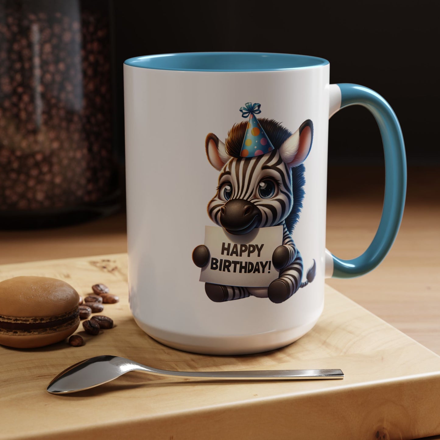 Birthday Mug - Zebra Clipart