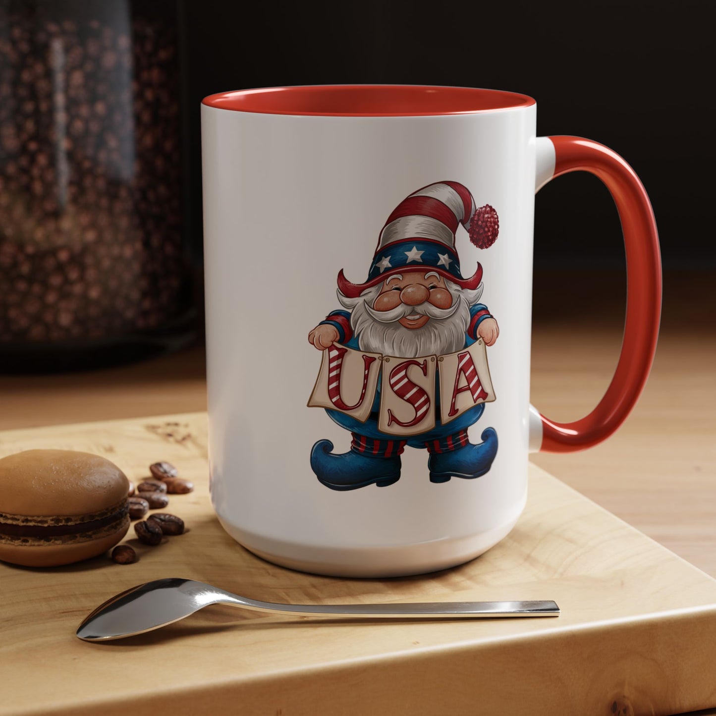 4th of July Mug - American Gnome 24