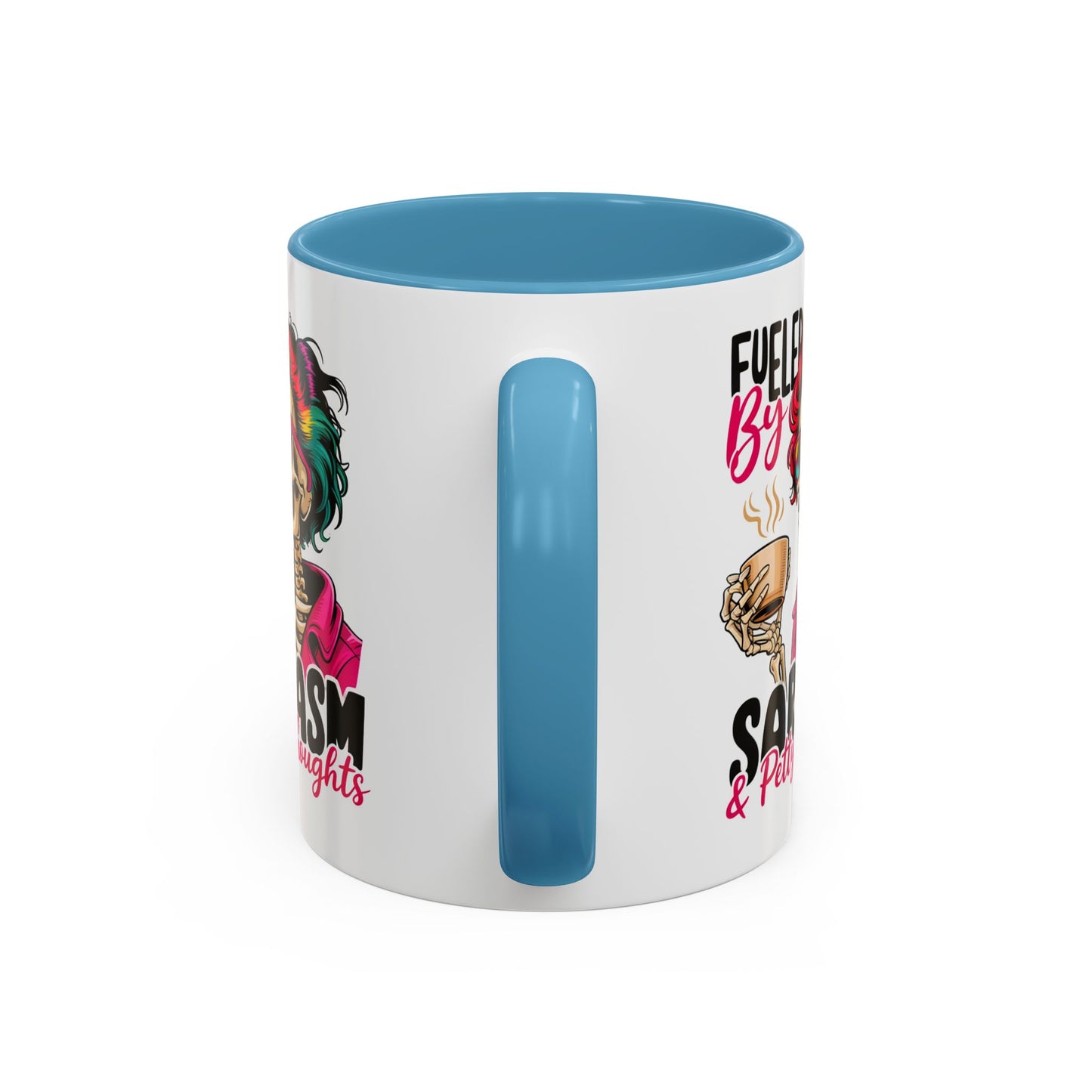 Humor Mug - Fueled by Sarcasm & Petty Thoughts