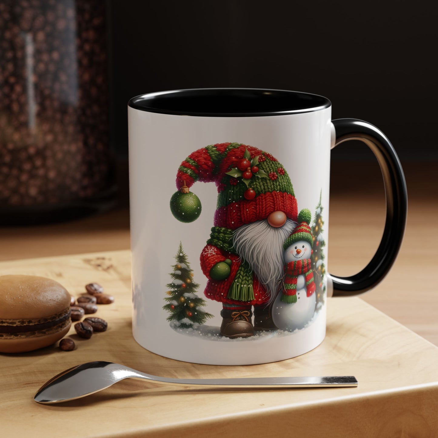 Christmas Mug - Gnome and Snowman