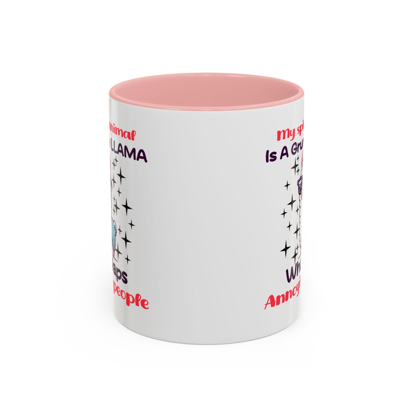 Humor Mug - My Spirit Animal is a Grumpy Llama