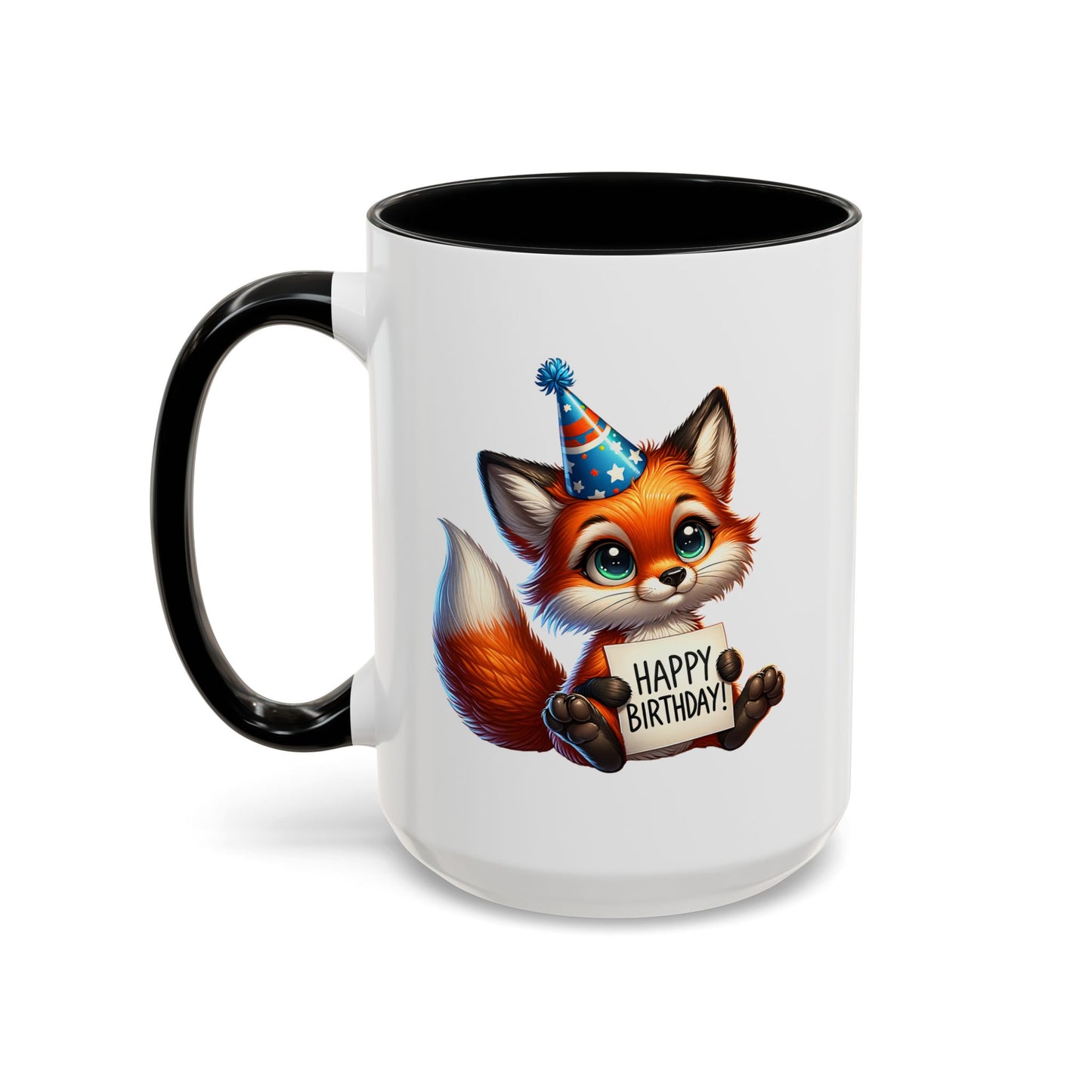 Birthday Mug - Fox Clipart