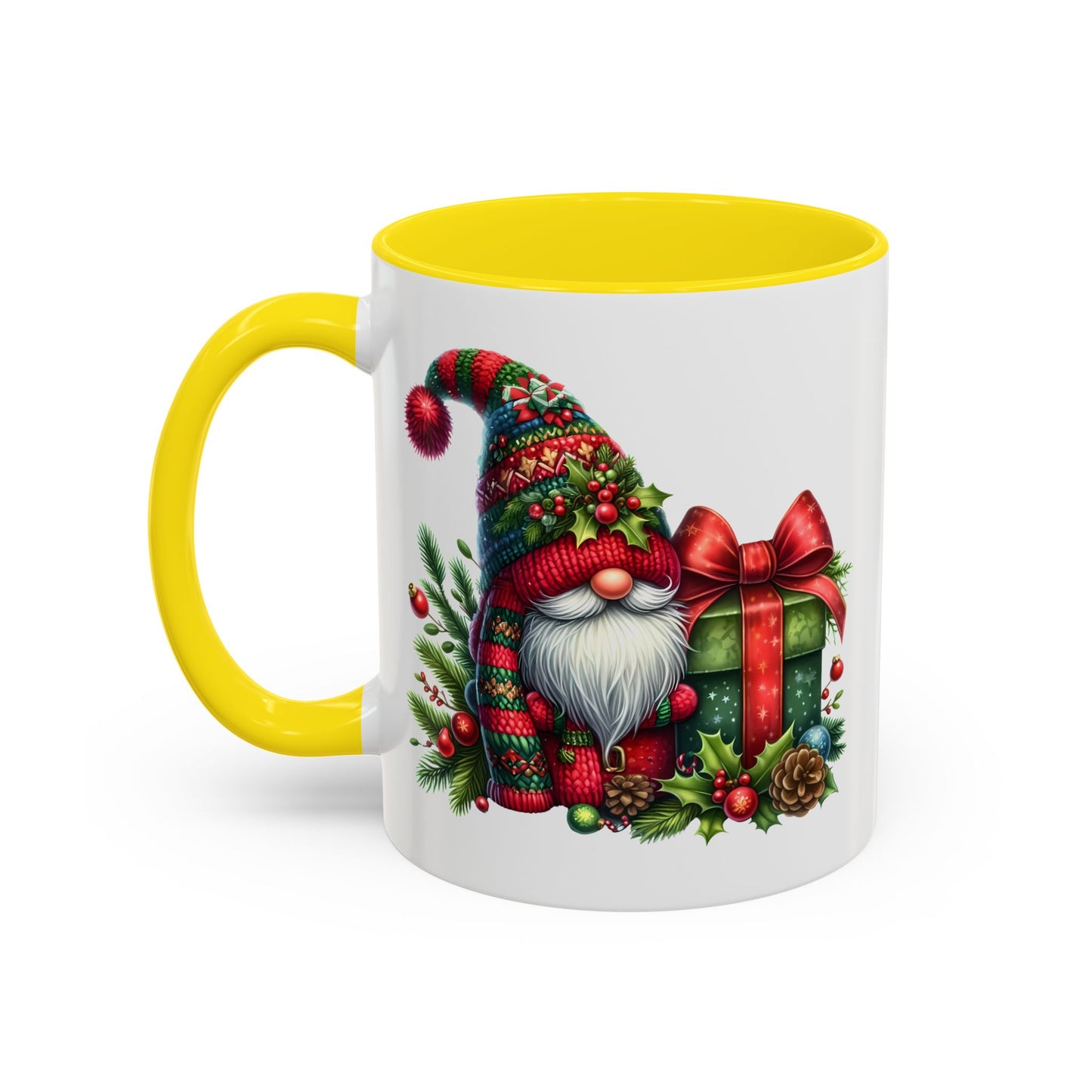 Christmas Mug - Gnome and Present