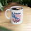 4th of July Mug - Let Freedom Rawr