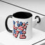 4th of July Mug - Animal Love USA Flag