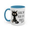 Humor Mug - Living That Nine Lives