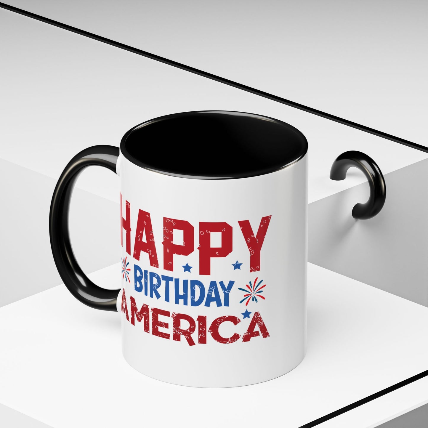 4th of July Mug - Happy Birthday America Celebrations