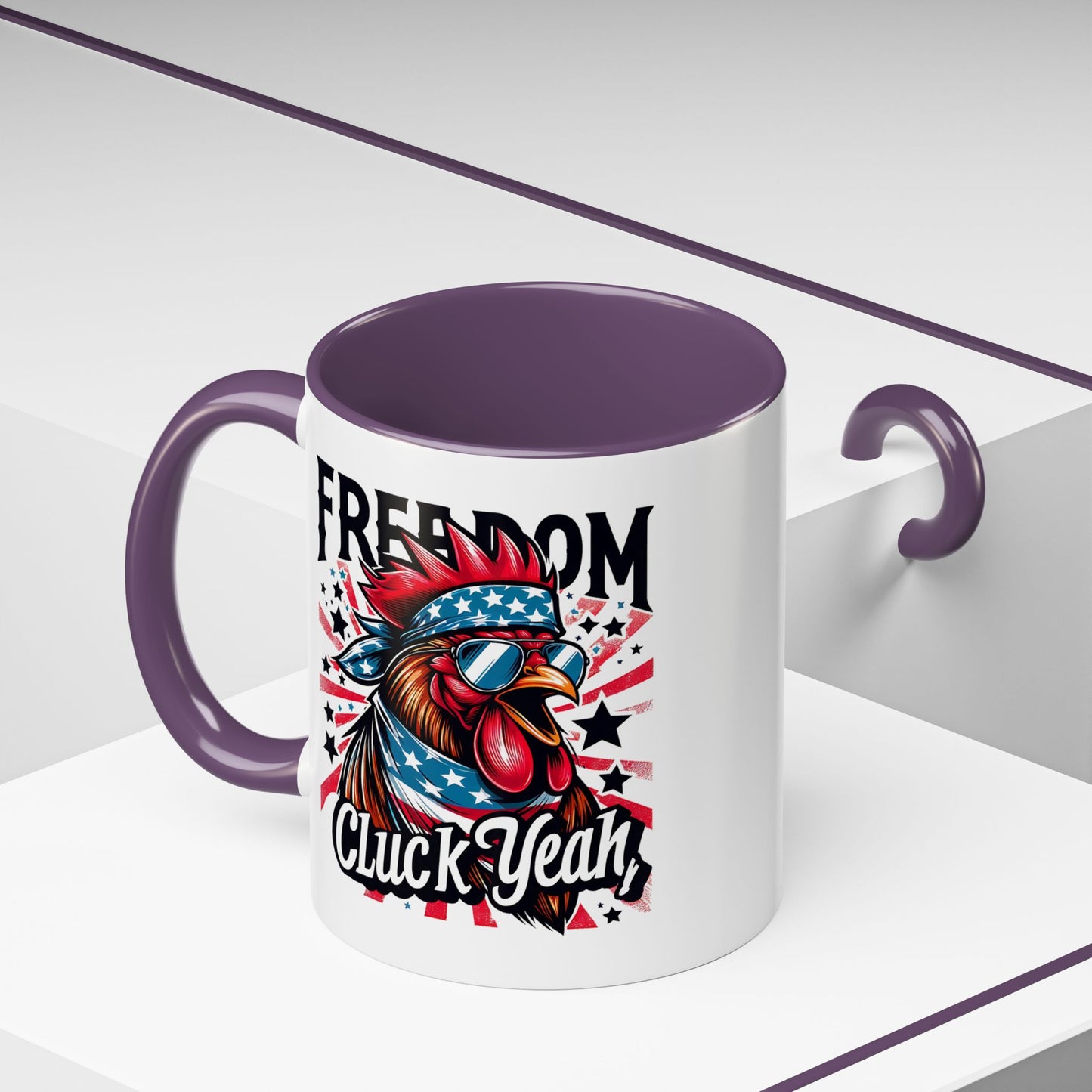4th of July Mug - Freedom Cluck Yeah!