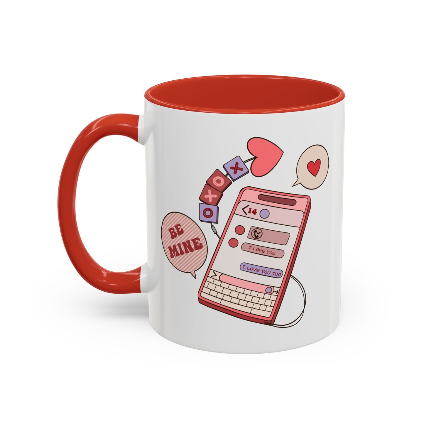 Valentine's Day Mug - Be Mine I Love You
