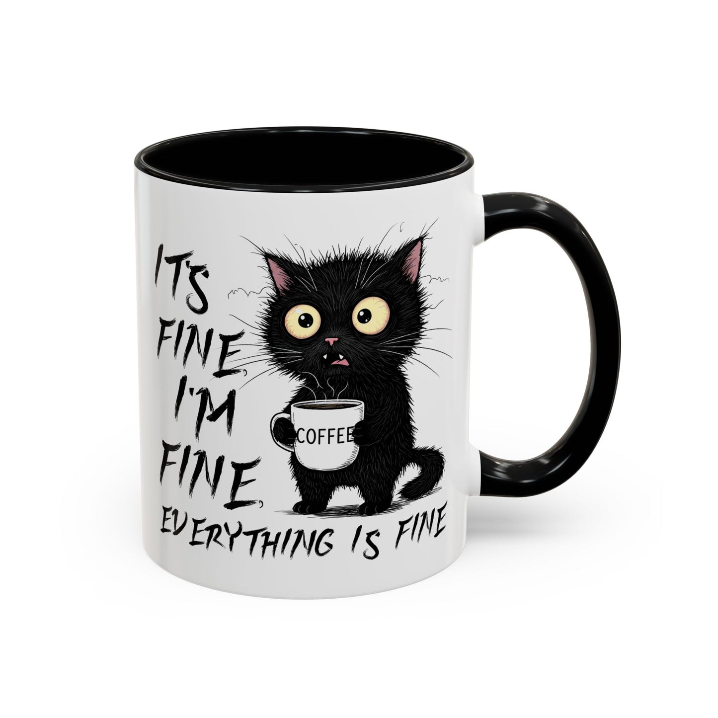 Animal Mug - It's Fine I'm Fine Everything is Fine