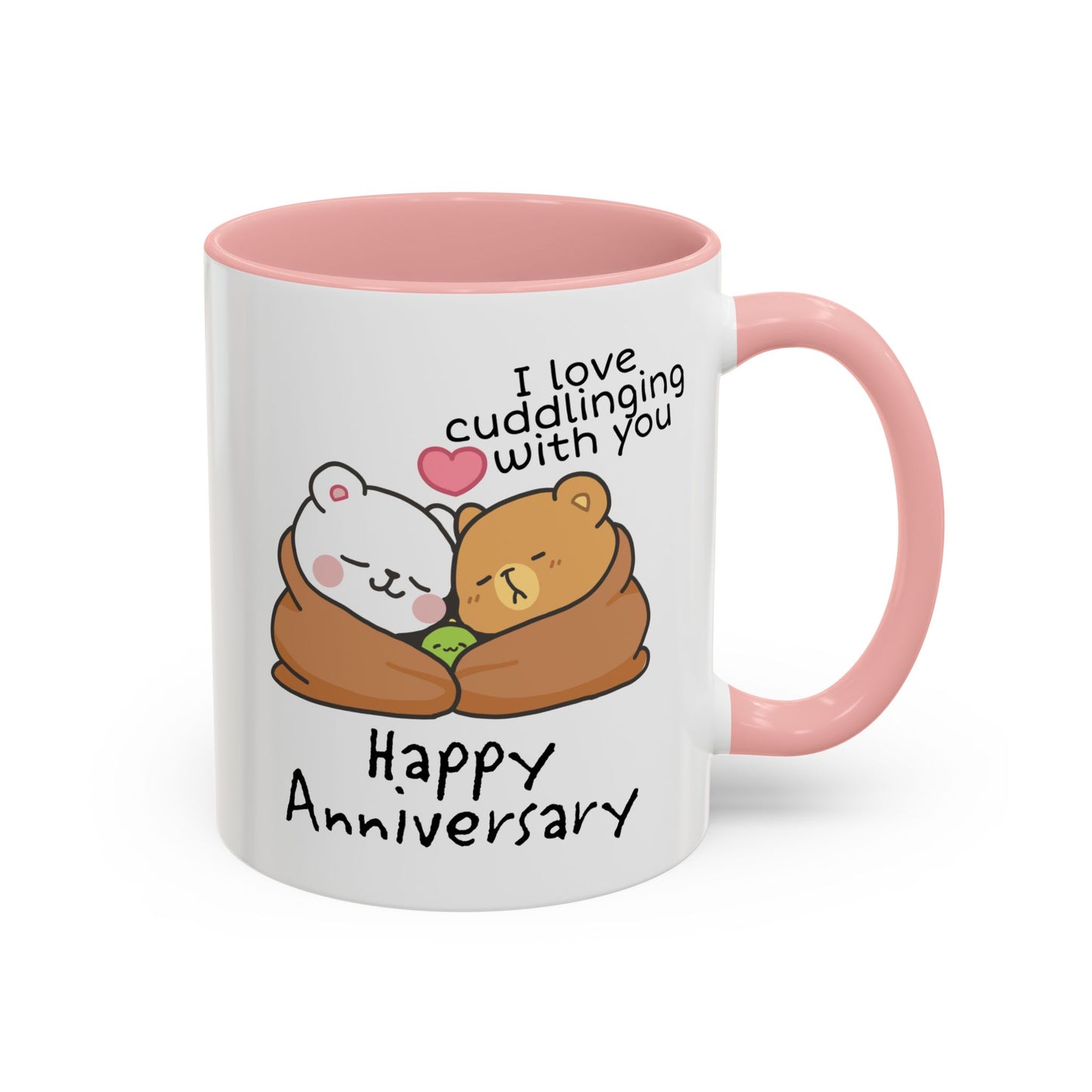 Anniversary Mug - I Love Cuddling With You