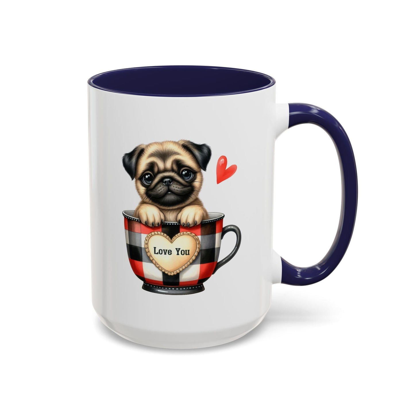 Anniversary Mug - Love You Dog Coffee Cup
