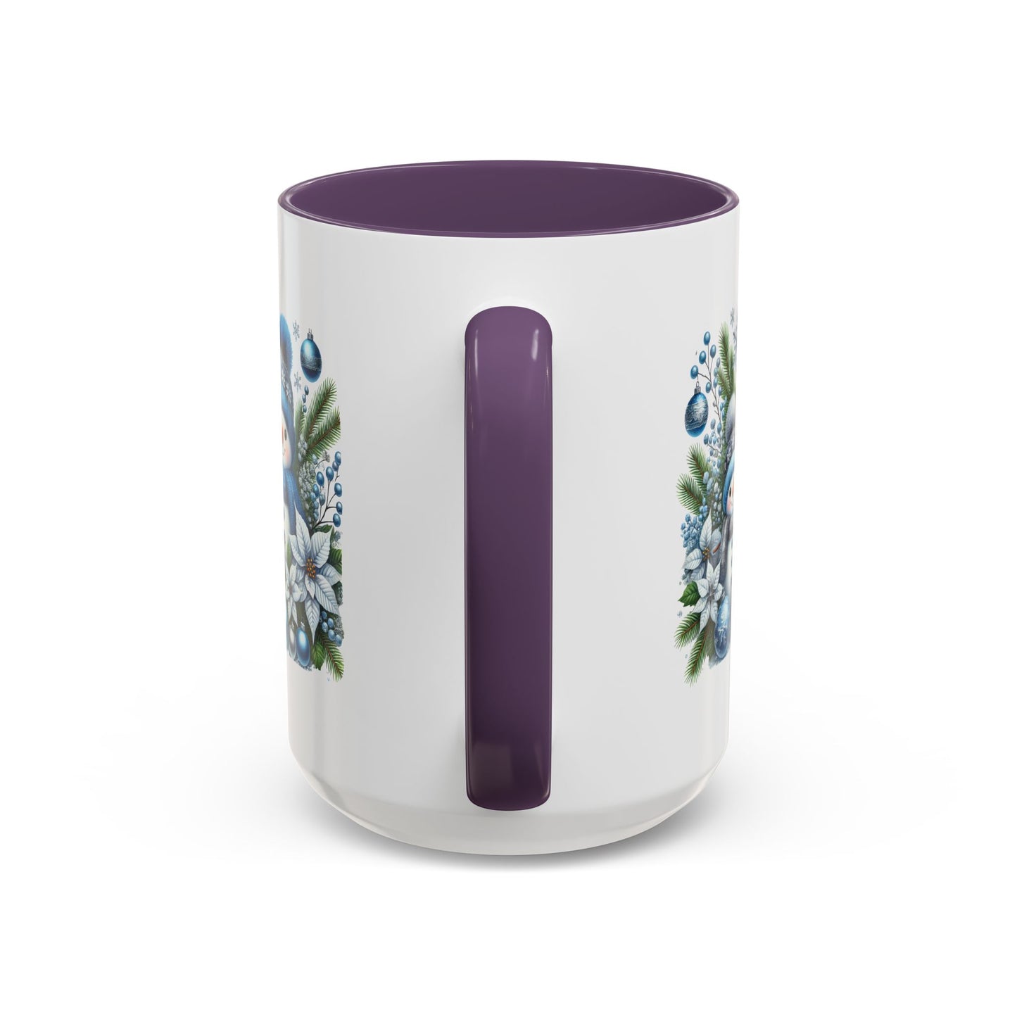 Christmas Mug - Blue Snowman Child