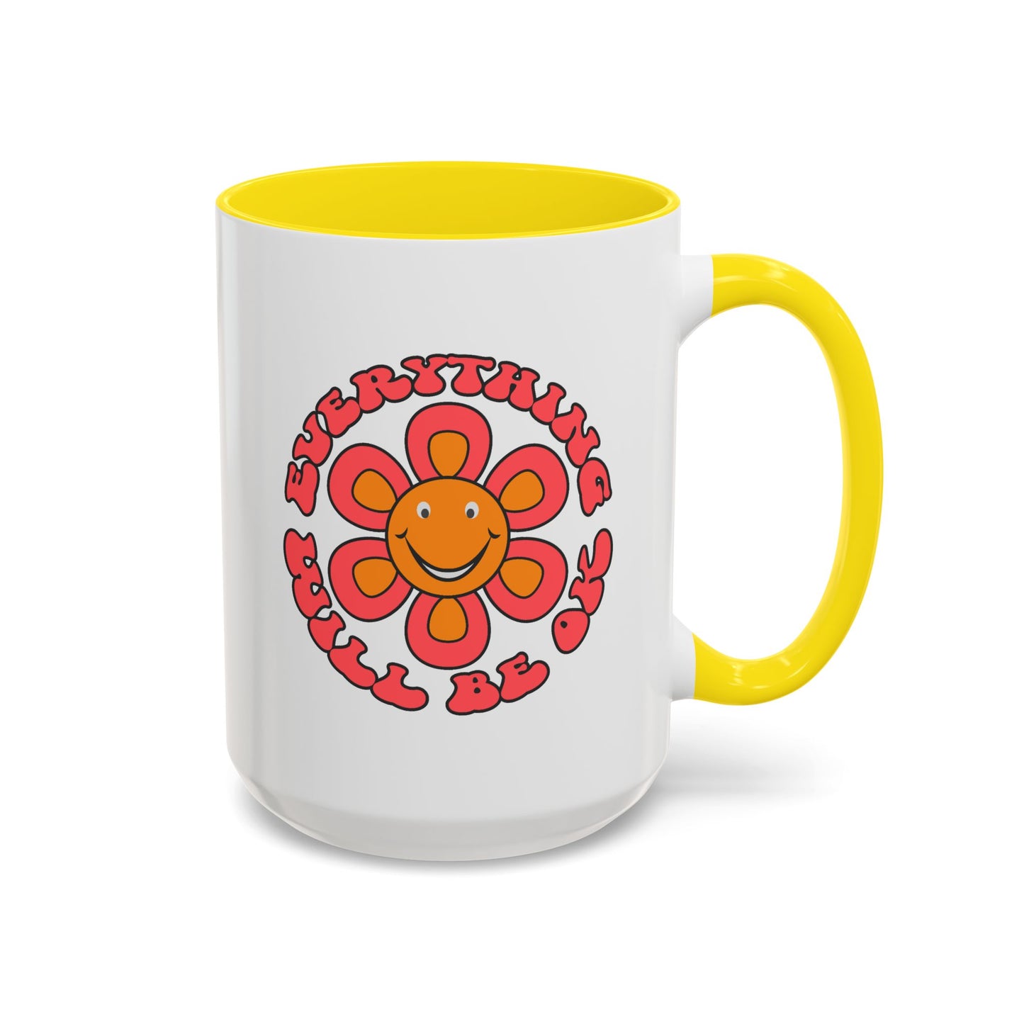 Wellness Mug - Everything Will Be Ok Flower