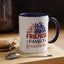 4th of July Mug - Friends Family Freedom Sunflower