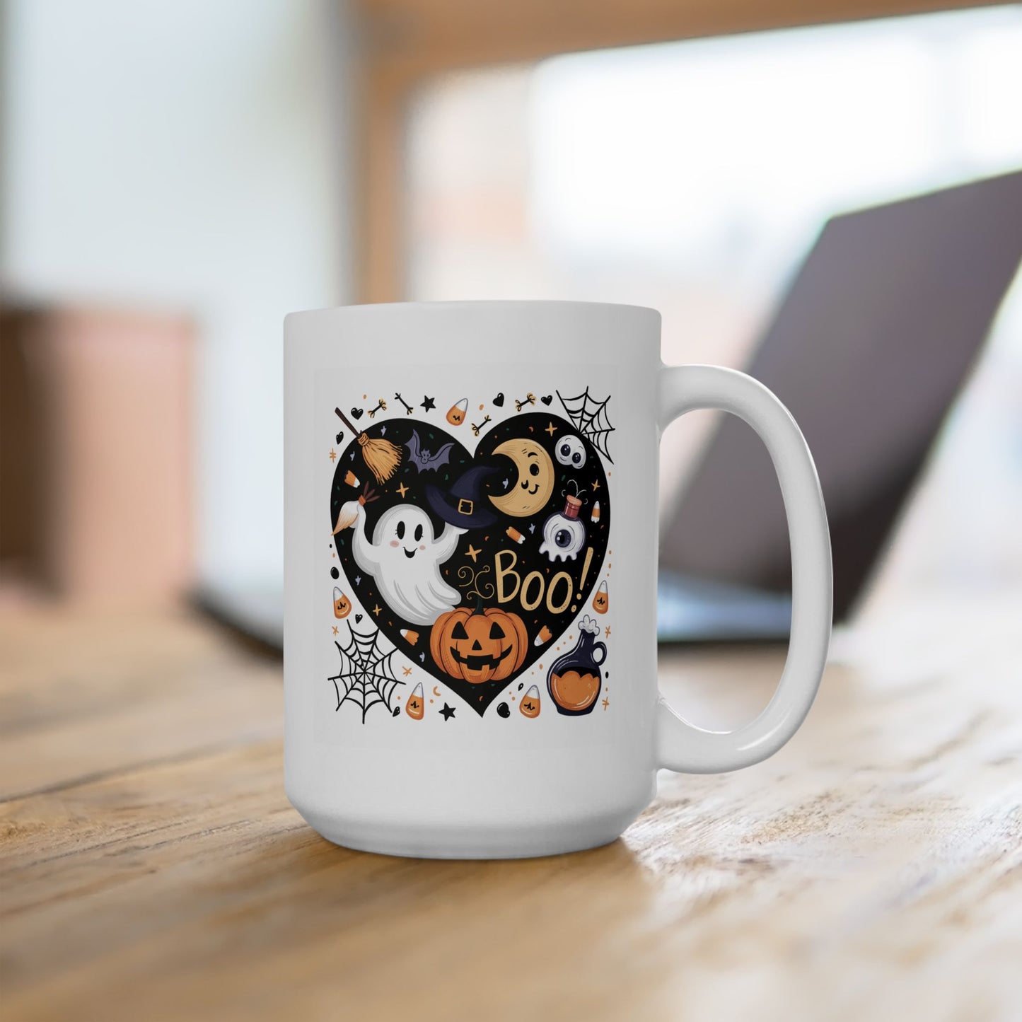 Halloween Mug - Boo Heart