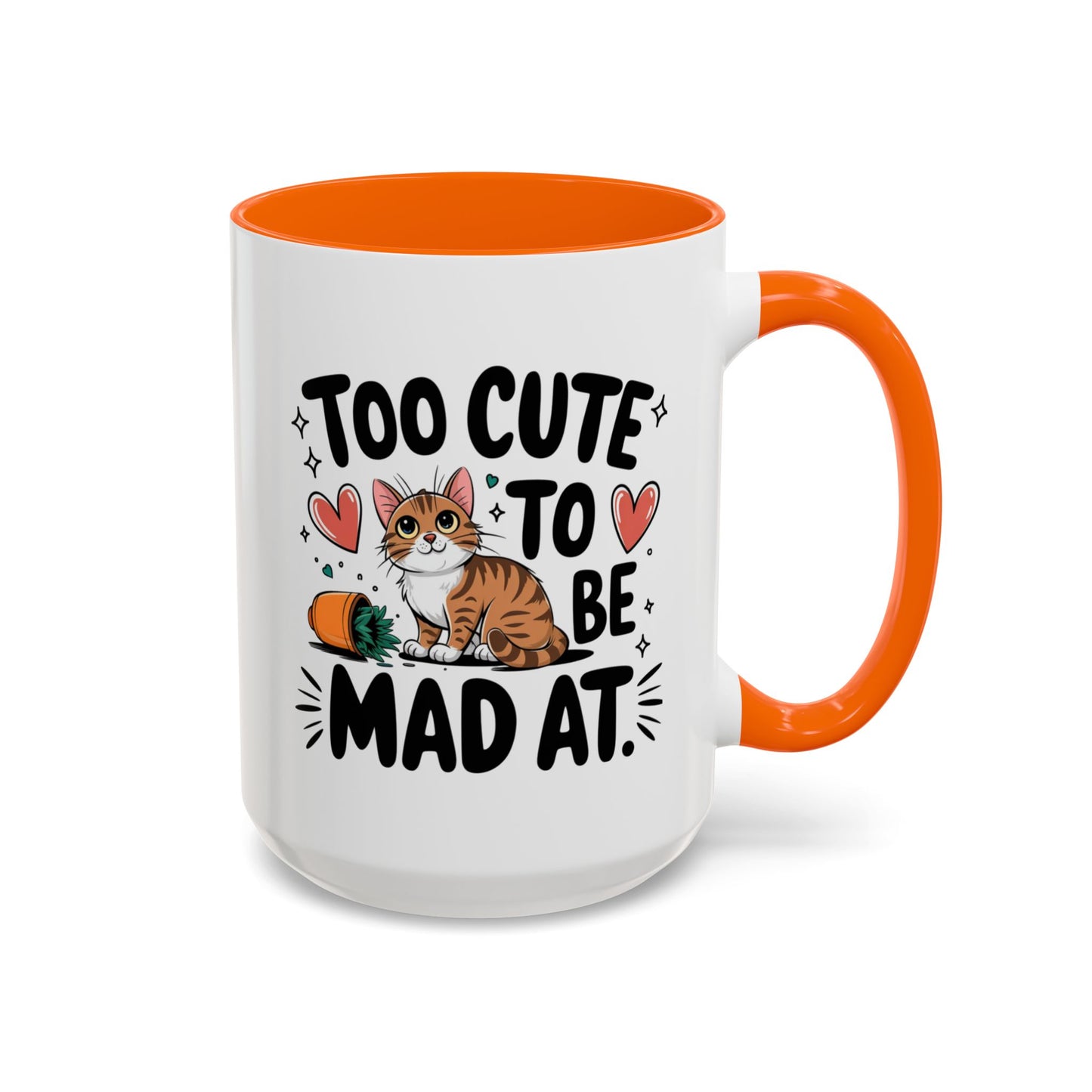 Animal Mug - Too Cute To Be Mad At
