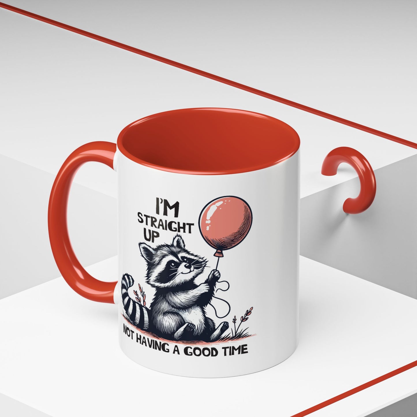 Humor Mug - I'm Straight Up