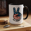 4th of July Mug - All American Girl Peace Sign