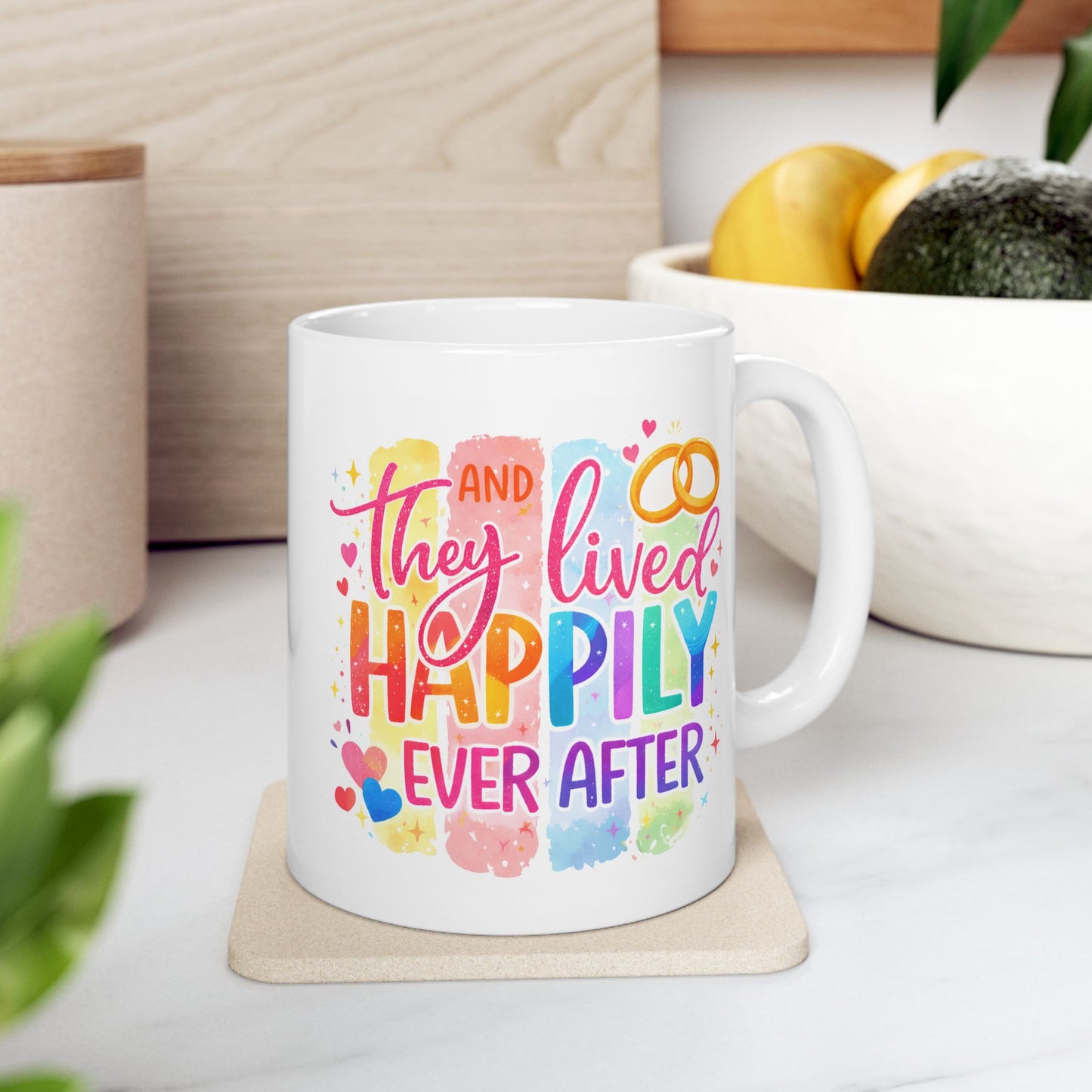 Anniversary Mug - And They Lived Happily