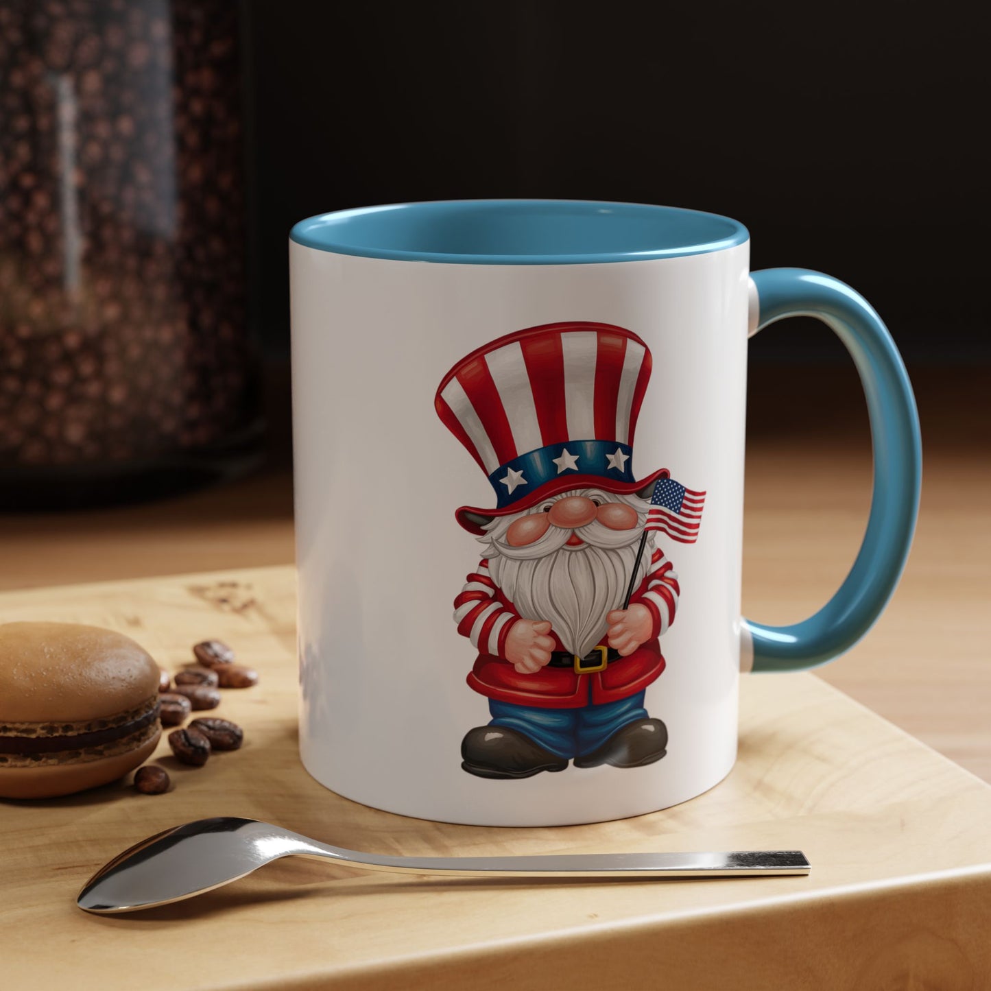 4th of July Mug - American Gnome 11