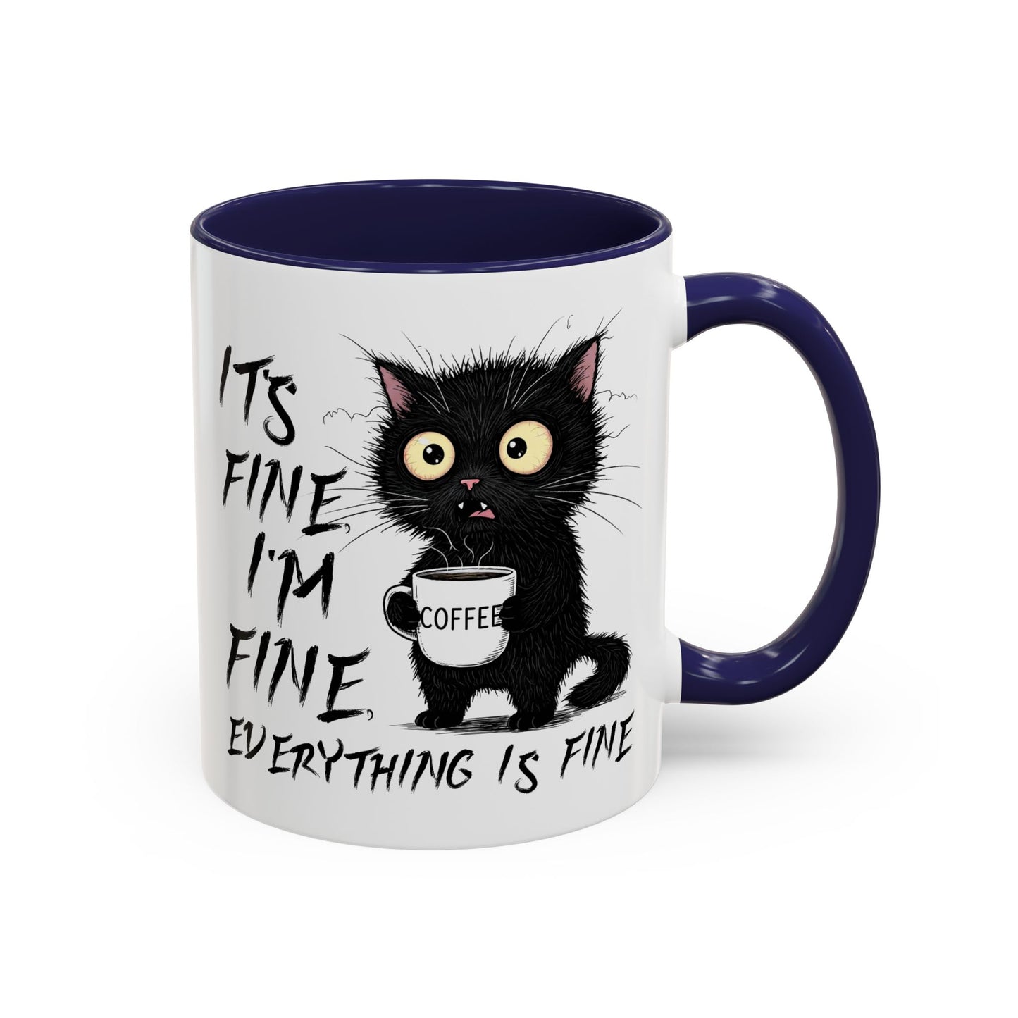 Animal Mug - It's Fine I'm Fine Everything is Fine