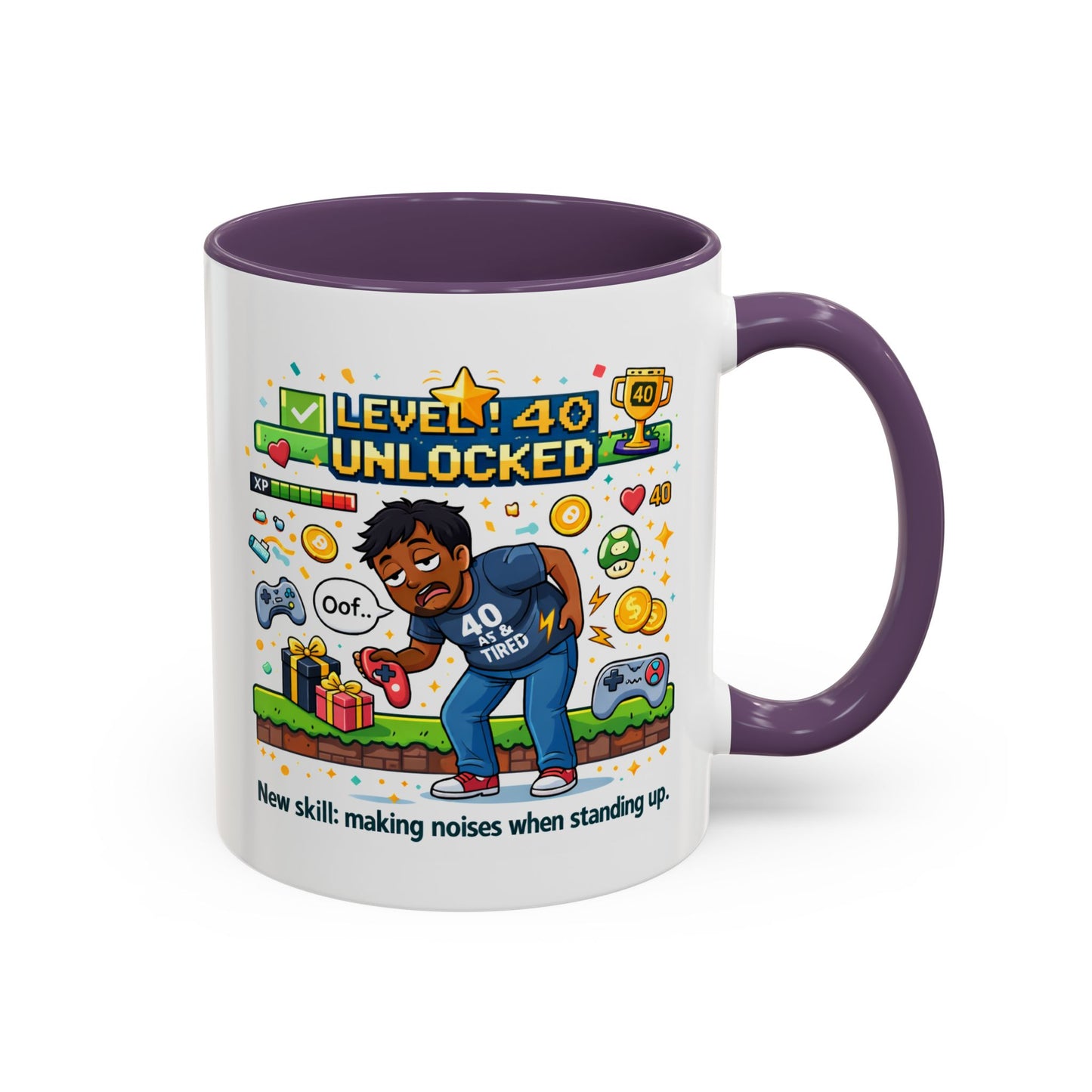 Birthday Mug - Level 40 Unlocked