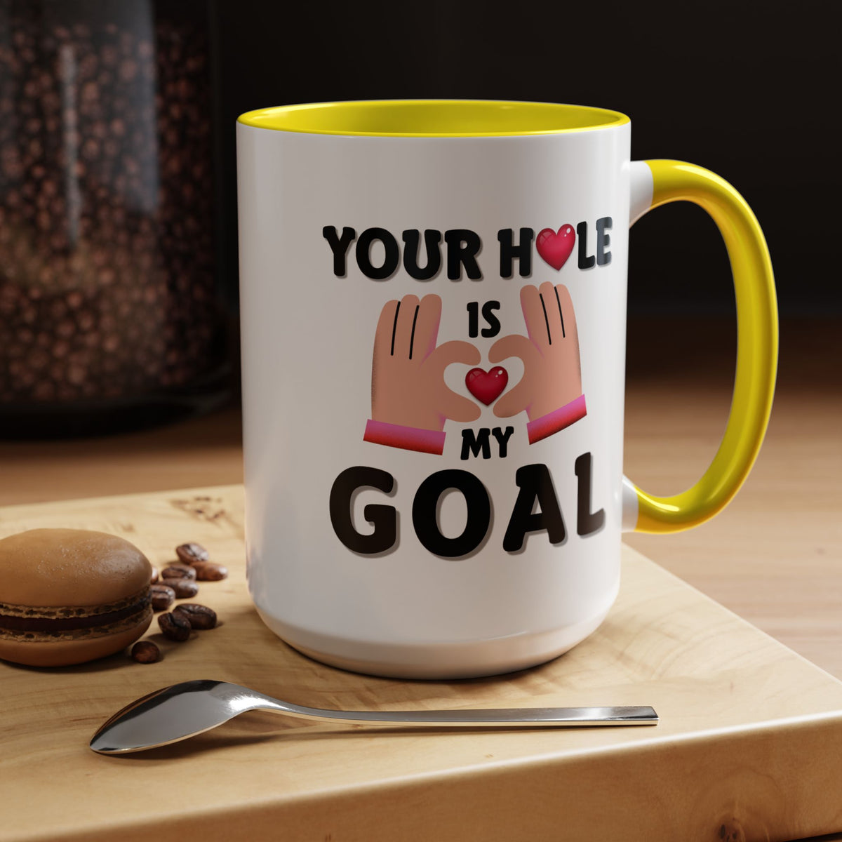 Adult Mug - Your Hole Is My Goal