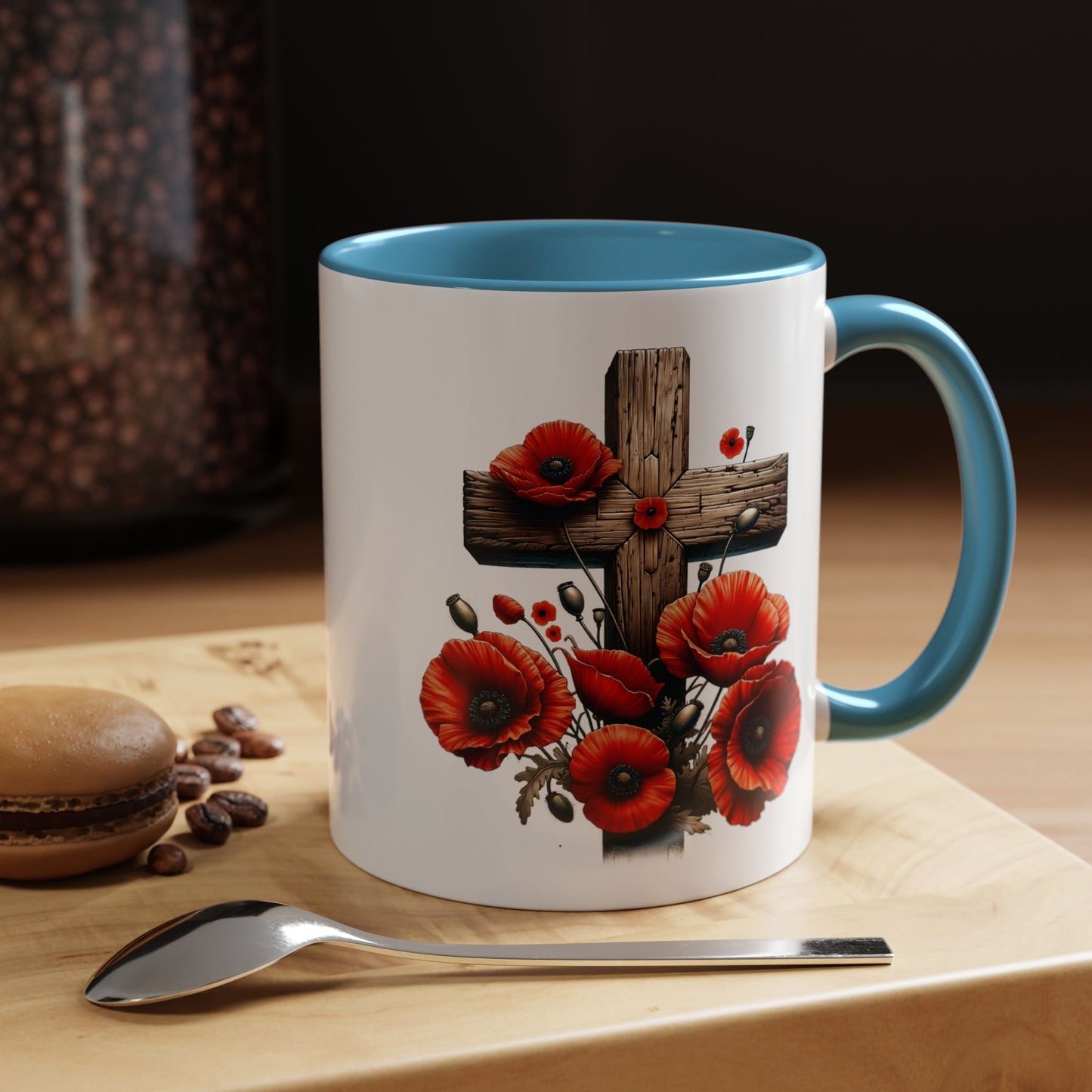 4th of July Mug - Fallen Soldier Cross