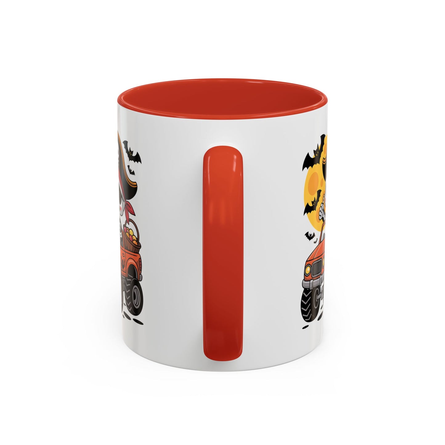 Halloween Mug - Driving Skeleton Pirate