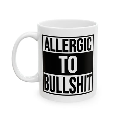 Adult Mug - Allergic To Bullshit