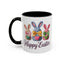 Easter Mug - Yarn Bunnies