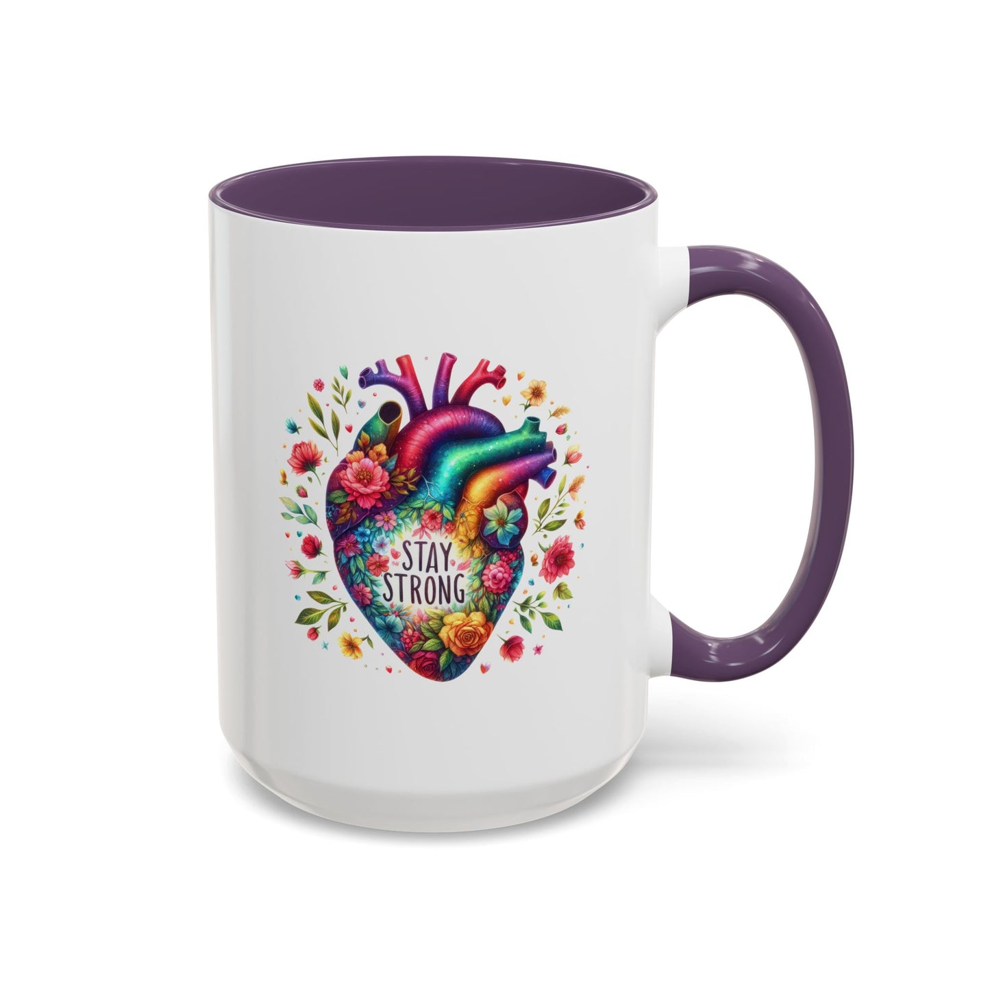 Wellness Mug - Stay Strong Heart