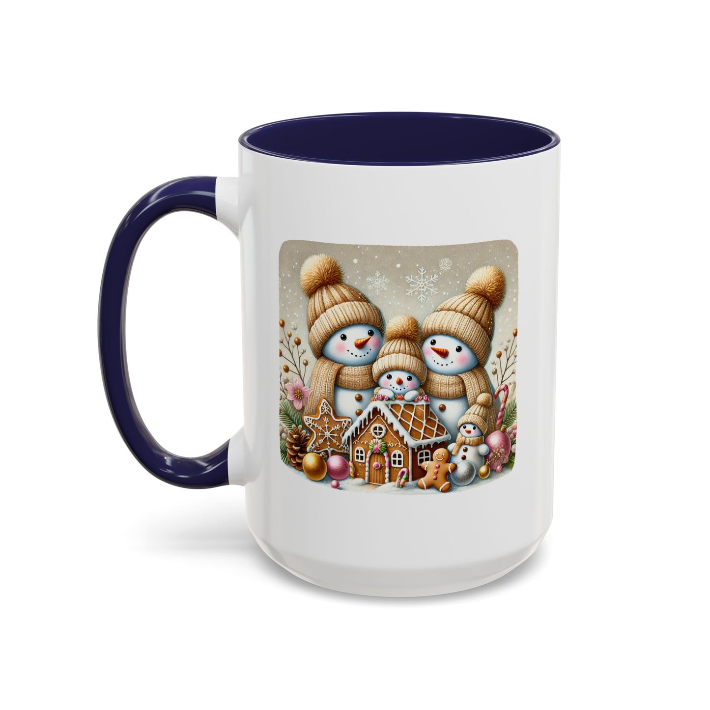 Christmas Mug - Gingerbread Snowman Family 2