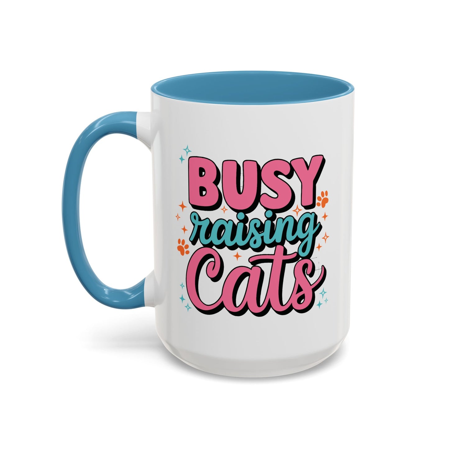Animal Mug - Busy Raising Cats
