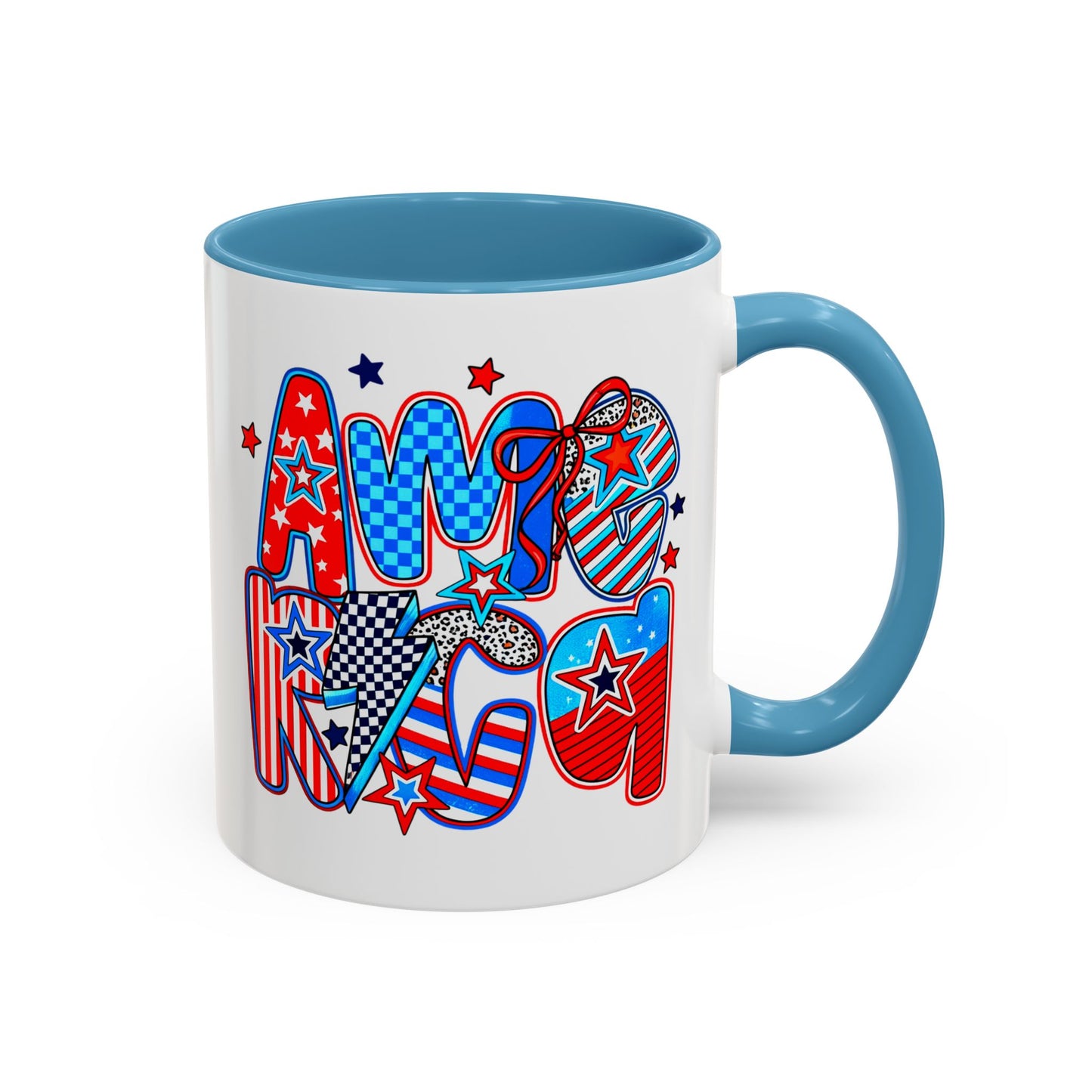 4th of July Mug - Retro America Coquette