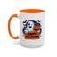 Halloween Mug - Winking Ghost With Pumpkin